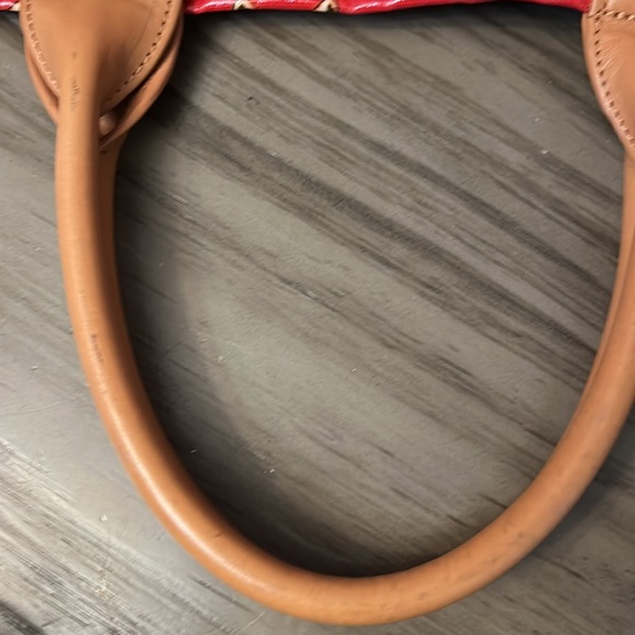 TORY BURCH ELLA COATED CANVAS FOX PRINT TOTE BAG - Picture 11 of 17